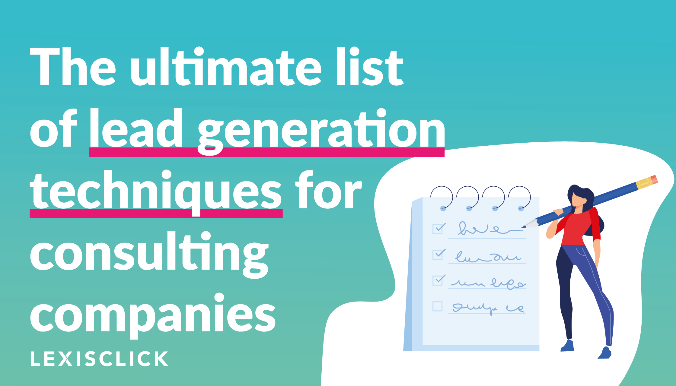 The list of lead generation for consulting companies